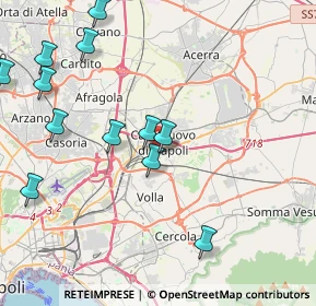 Mappa Via Antonio Gramsci, 80013 Casalnuovo di Napoli NA, Italia (5.1125)