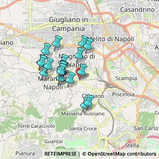 Mappa Bivio Mugnano a Capodimonte, 80018 Mugnano di Napoli NA, Italia (1.5445)