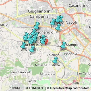 Mappa Bivio Mugnano a Capodimonte, 80018 Mugnano di Napoli NA, Italia (1.7135)