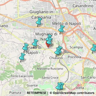 Mappa Bivio Mugnano a Capodimonte, 80018 Mugnano di Napoli NA, Italia (2.21333)