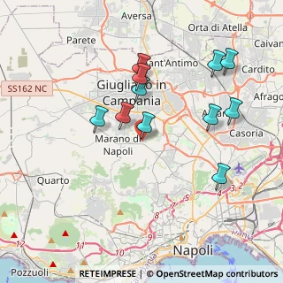 Mappa Bivio Mugnano a Capodimonte, 80018 Mugnano di Napoli NA, Italia (3.96364)