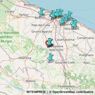 Mappa Viale Magna Grecia, 70020 Zona Industriale BA, Italia (17.38143)