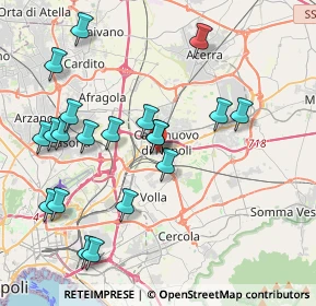 Mappa Via Rione Fico Antonio, 80013 Casalnuovo di Napoli NA, Italia (4.599)