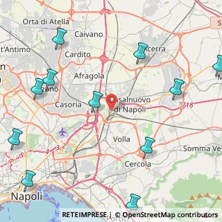 Mappa Variante alla Via Vecchia Nazionale delle Puglie, 80021 Casalnuovo , Italia (6.53636)