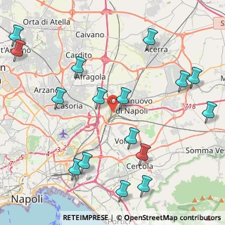 Mappa Variante alla Via Vecchia Nazionale delle Puglie, 80021 Casalnuovo , Italia (5.68625)