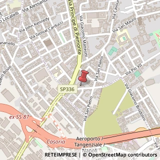 Mappa Via Pio XII, 31, 80026 Casoria, Napoli (Campania)