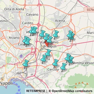 Mappa Via Modigliani, 80013 Casalnuovo di Napoli NA, Italia (3.72118)