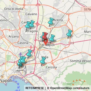 Mappa Via G.L. Bernini, 80129 Casalnuovo di Napoli NA, Italia (4.38538)