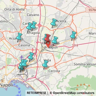 Mappa Via Modigliani, 80013 Casalnuovo di Napoli NA, Italia (4.49714)