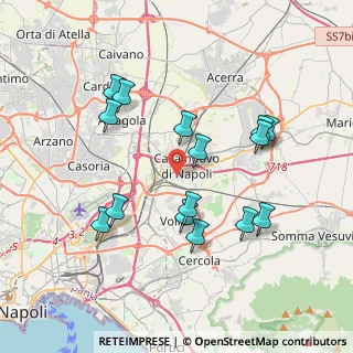 Mappa Via Modigliani, 80013 Casalnuovo di Napoli NA, Italia (3.97267)