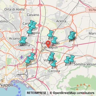 Mappa Via G.L. Bernini, 80129 Casalnuovo di Napoli NA, Italia (4.11353)