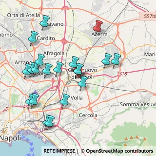 Mappa Via m buonarroti, 80013 Casalnuovo di Napoli NA, Italia (4.554)