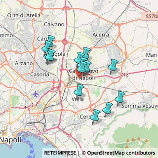 Mappa Via Modigliani, 80013 Casalnuovo di Napoli NA, Italia (3.26143)