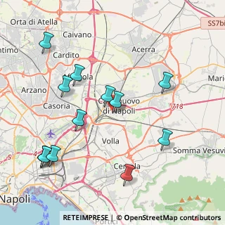 Mappa Via Modigliani, 80013 Casalnuovo di Napoli NA, Italia (4.98154)