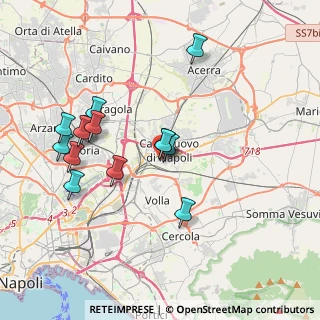 Mappa Via Modigliani, 80013 Casalnuovo di Napoli NA, Italia (3.89214)
