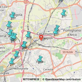 Mappa Via G.L. Bernini, 80129 Casalnuovo di Napoli NA, Italia (3.14063)