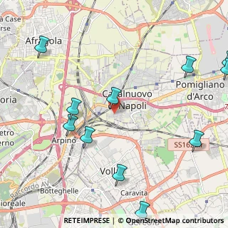 Mappa Via Modigliani, 80013 Casalnuovo di Napoli NA, Italia (3.04909)