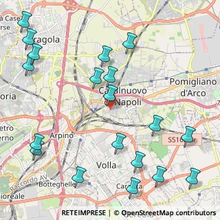 Mappa Via Modigliani, 80013 Casalnuovo di Napoli NA, Italia (3.01526)