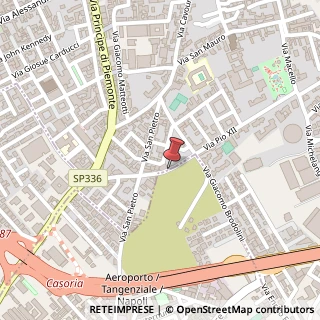 Mappa Via Pio XII, 47, 80144 Casoria, Napoli (Campania)