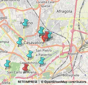 Mappa DI MUNNO LUCIA, 80144 Casoria NA, Italia (2.54615)