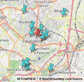 Mappa DI MUNNO LUCIA, 80144 Casoria NA, Italia (1.96231)