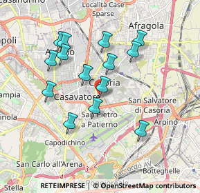 Mappa DI MUNNO LUCIA, 80144 Casoria NA, Italia (1.81357)