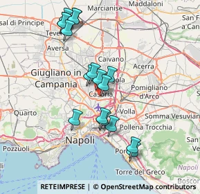 Mappa DI MUNNO LUCIA, 80144 Casoria NA, Italia (7.64412)