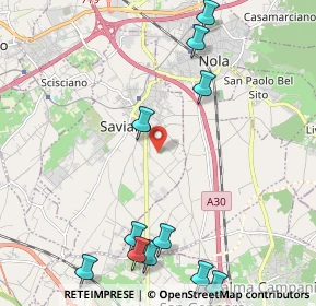 Mappa Via Crocefisso, 80039 Saviano NA, Italia (2.95909)