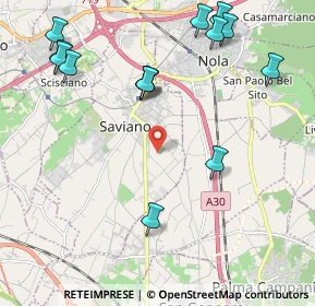 Mappa Via Crocefisso, 80039 Saviano NA, Italia (2.725)
