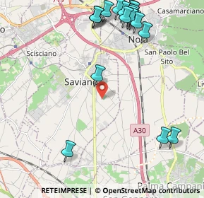 Mappa Via Crocefisso, 80039 Saviano NA, Italia (2.9485)