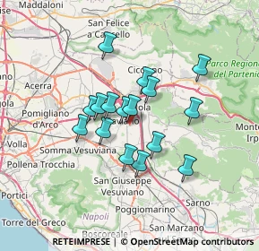 Mappa Via Crocefisso, 80039 Saviano NA, Italia (5.59)