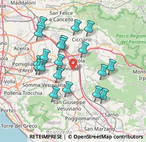 Mappa Via Crocefisso, 80039 Saviano NA, Italia (7.44789)