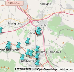 Mappa Via Crocefisso, 80039 Saviano NA, Italia (5.32857)