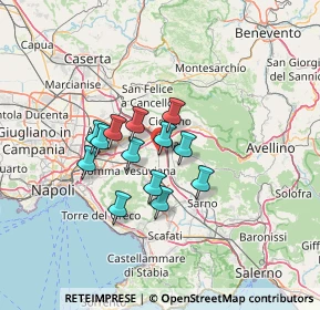 Mappa Via Crocefisso, 80039 Saviano NA, Italia (10.33615)