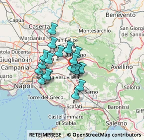 Mappa Via Crocefisso, 80039 Saviano NA, Italia (10.0995)