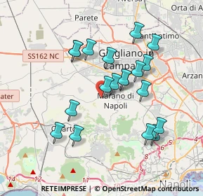 Mappa Via Pitagora, 80016 Marano di Napoli NA, Italia (3.58053)