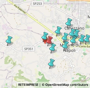 Mappa Via Pitagora, 80016 Marano di Napoli NA, Italia (1.05143)