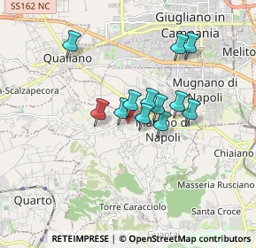 Mappa Via Pitagora, 80016 Marano di Napoli NA, Italia (1.355)