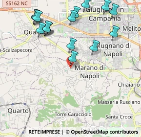 Mappa Via Pitagora, 80016 Marano di Napoli NA, Italia (2.5975)