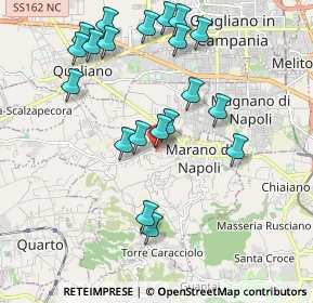 Mappa Via Pitagora, 80016 Marano di Napoli NA, Italia (2.222)