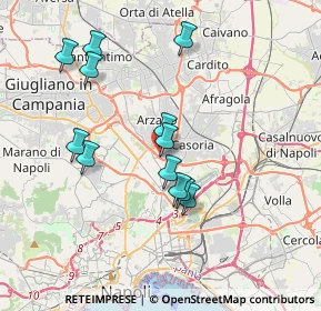 Mappa Via Circumvallazione Esterna, 80144 Casavatore NA, Italia (3.63167)