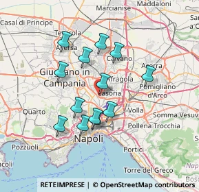 Mappa Via Circumvallazione Esterna, 80144 Casavatore NA, Italia (6.37385)