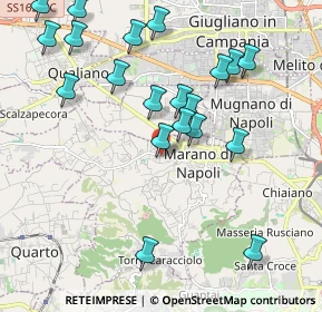 Mappa Via Giuseppe di Vittorio, 80016 Marano di Napoli NA, Italia (2.3715)