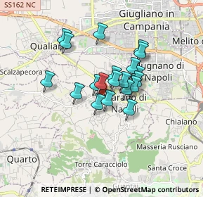 Mappa Via Giuseppe di Vittorio, 80016 Marano di Napoli NA, Italia (1.3085)