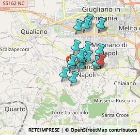 Mappa Via Giuseppe di Vittorio, 80016 Marano di Napoli NA, Italia (1.34053)