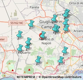 Mappa Via Giuseppe di Vittorio, 80016 Marano di Napoli NA, Italia (4.35813)