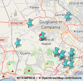 Mappa Via Giuseppe di Vittorio, 80016 Marano di Napoli NA, Italia (5.29667)