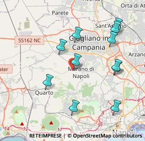 Mappa Via Giuseppe di Vittorio, 80016 Marano di Napoli NA, Italia (4.45182)