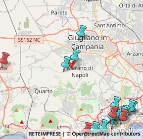 Mappa Via Giuseppe di Vittorio, 80016 Marano di Napoli NA, Italia (7.2245)