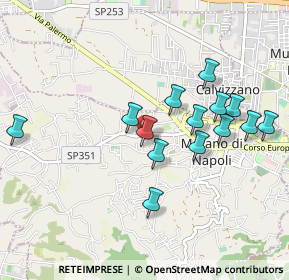 Mappa Via Giuseppe di Vittorio, 80016 Marano di Napoli NA, Italia (0.96214)